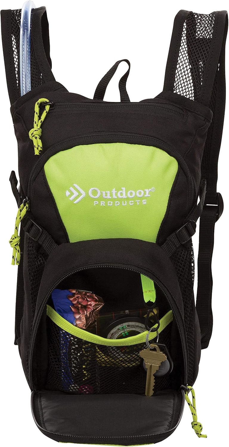 Outdoor Products Tadpole Hydration Pack (Black) (Violet Tulip)