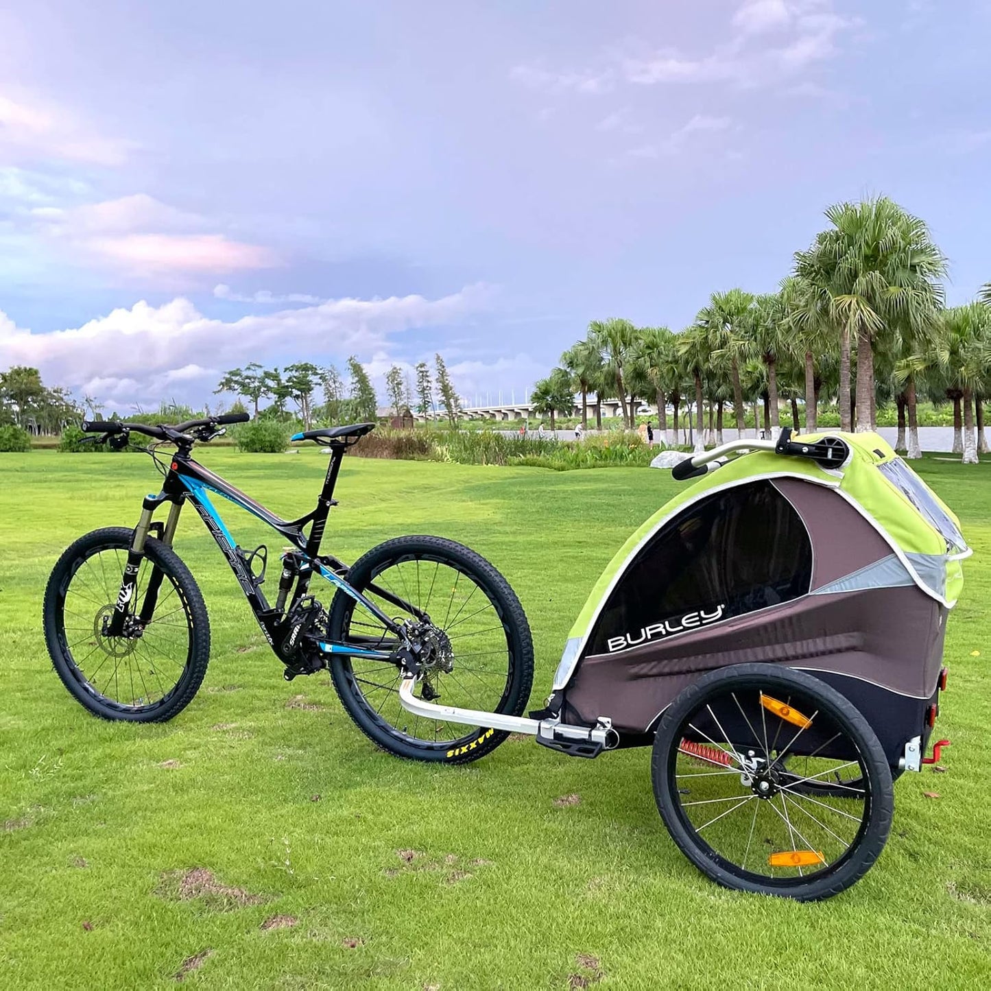 Steel Hitch for Burley Bike Trailer for Kids 12.2 MM Hitch Compatible with Burley Bee Honey Bee and Old Trailer Models Work with Disc Brake