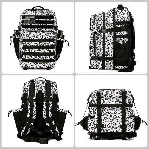 gracedon 35L Military Tactical Backpack with Molle System for Women Men Assault Pack Daypacks for Gym Outdoor Backpacks (Neopard)