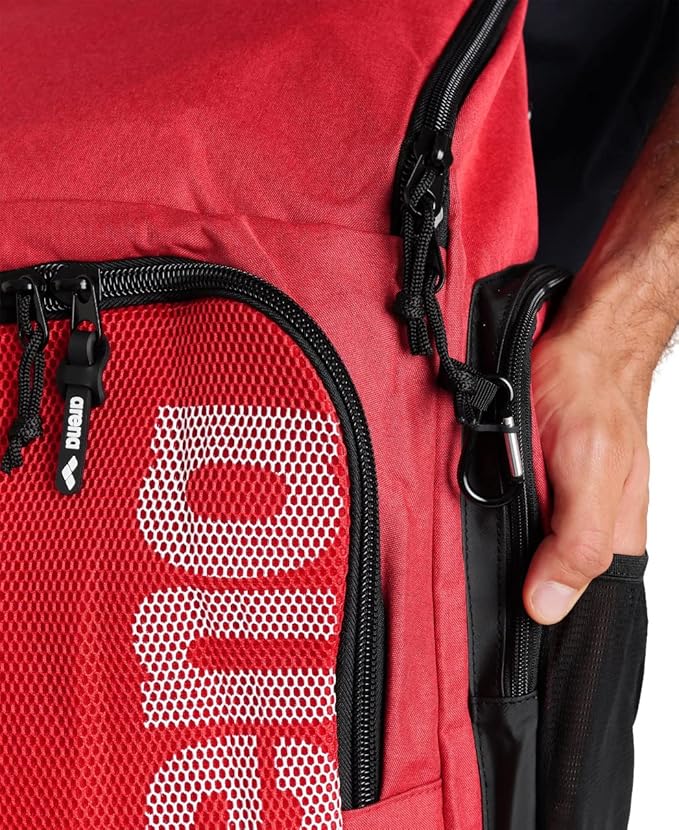 ARENA Team 45 Backpack Swimming Athlete Sports Gym Rucksack Large Training Gear Equipment Swim Bag for Men/Women, 45 Liters