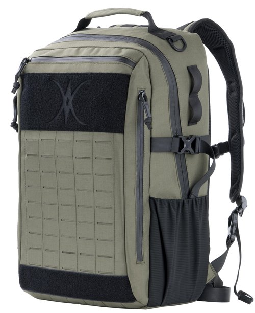 BACKFERRY Urban Tactical Backpack Laser-Cut MOLLE Daypack Commuter Bag for EDC,Travel,Work,Hiking for Men Women