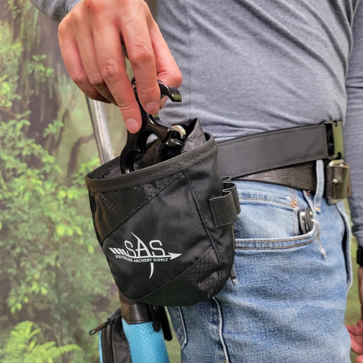 Southland Archery Supply SAS Release Aid Pouch Bag Belt Holder