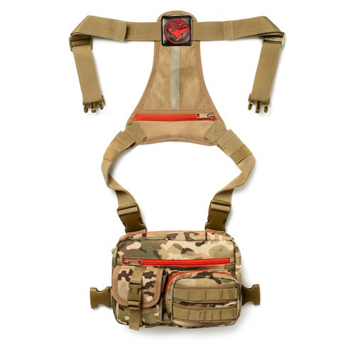 Tactical Chest Rig for Men and Women - Versatile EDC Chest Bag for Hunting Fishing Hiking and All Outdoor Pursuits - Lightweight Harness Pack Vest Suitable for Running