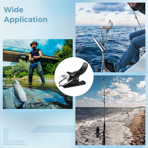 4 PCS Cannon Surf Fishing Trigger Casting Aid, Sea Fishing Cast Cannon Triggers, Marine Fishing Rod Trigger Clamps Finger Protect Aid