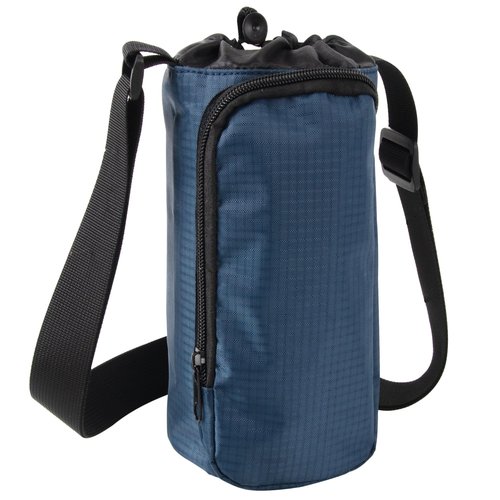 Trail maker Water Bottle Carrier Bag with Strap, Phone Pocket for Walking, Runs, Bike, Stainless Steel, Glass, Plastic Bottles