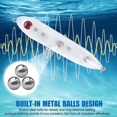 Catfish Rattling Line Float Rig Lure Demon Dragon Style Peg Catfish Spook Rattle Floats for Santee Rig Catfishing Blank Unpainted Fishing Lures 20 Pack