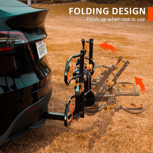 Soarify Platform 2 EBike Rack for Car Hitch Bike Rack for SUV RV Trucks Carrier Bicycle Car Racks 2-inch Receiver (Ebike Rack)