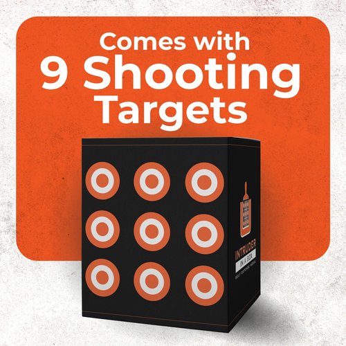 Intruder in a Box - Professional Ballistics Testing Box for Accurate and Efficient Ammunition, Bullets, and Firearms Testing - Ideal for Self Defense, Concealed Carry, and Weapons Testing