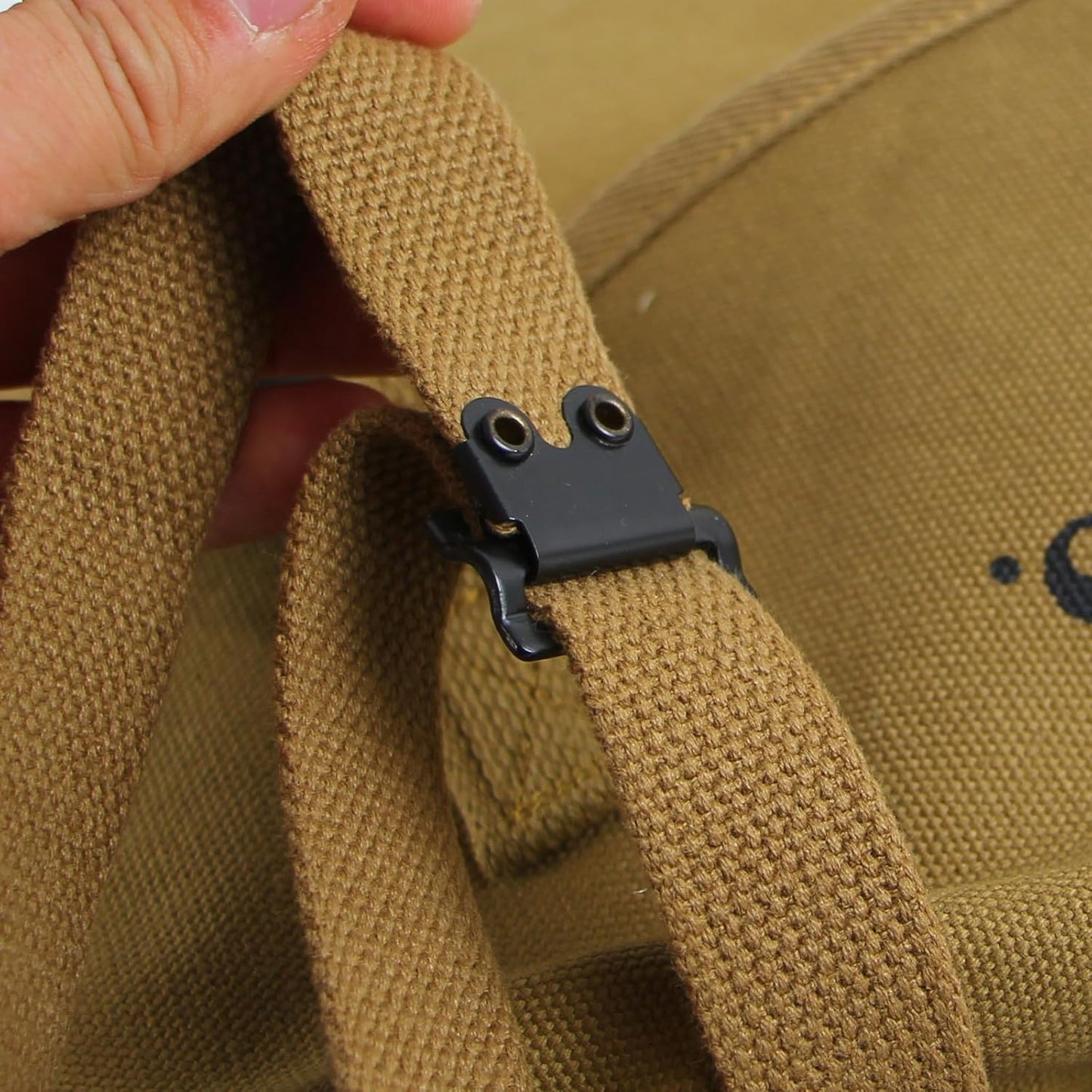 WWII WW2 US M36 Haversack Musette Field Bag Military Back Pack Canvas Khaki