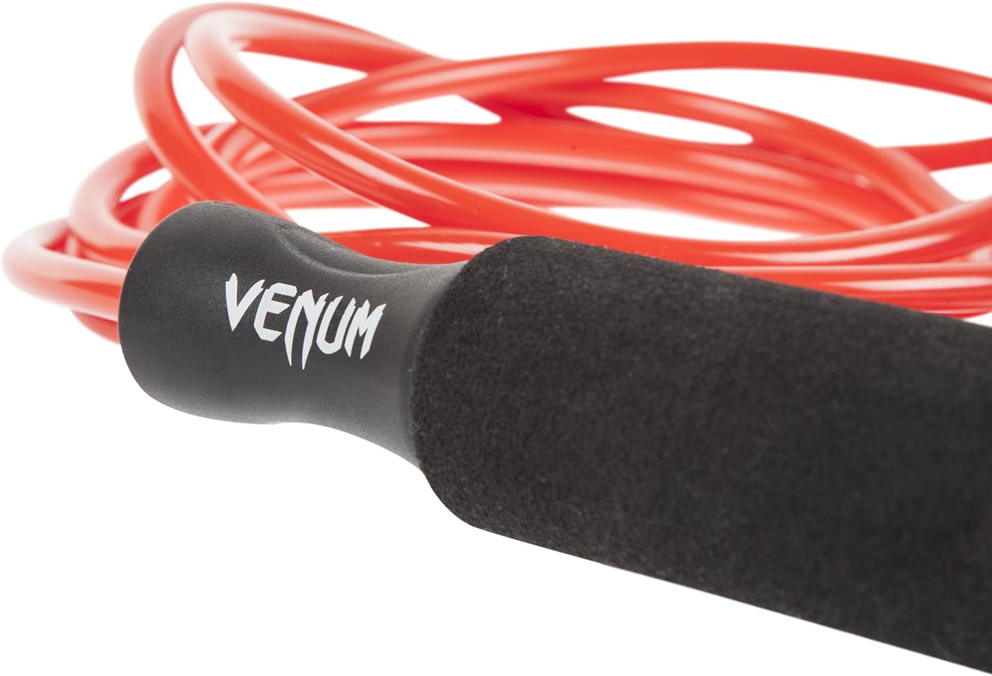 Venum Competitor Weighted Jump Rope - Adjustable Black Fitness Rope for Cardio & Strength Training
