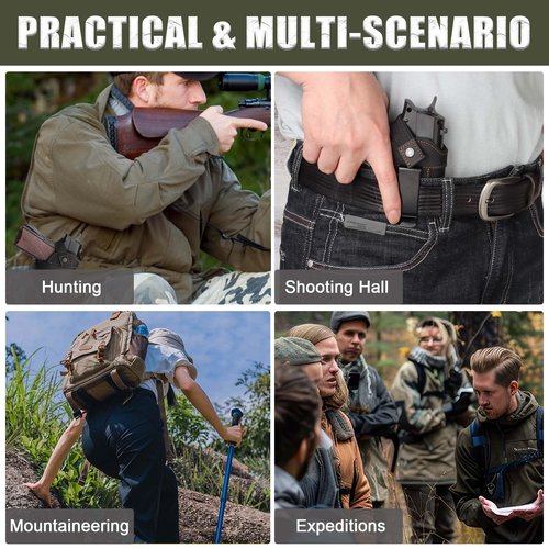 Tactical Ammo Pouch 14 Round Rifle Bullets Holder Foldable Molle Shell Pouch Ammo Wallet for Hunting Shooting Ammunition Storage Bag Utility Magazine Pouch for Bullets