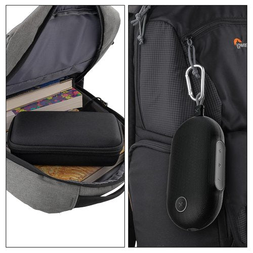 co2CREA Hard Case Replacement for Blue Tees Golf Player Go - Compact GPS Speaker, Portable Travel Case with a Carabiner