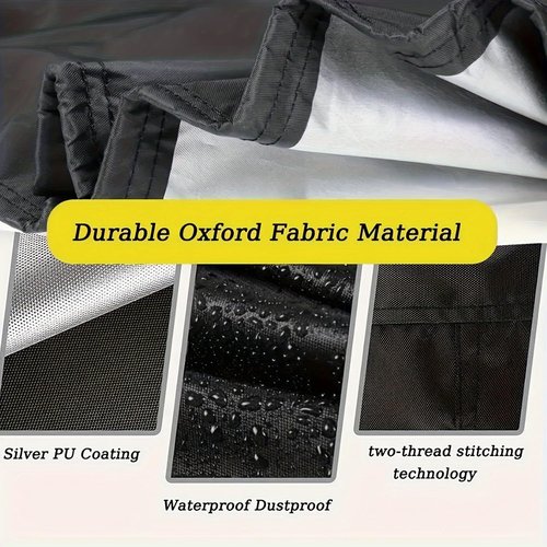 Waterproof Treadmill Cover for Outdoor Indoor Protection - One-Sizes-Fits-All Protective Dustproof Covers for Garage Running Equipment Commercial Exercise Machine - 420D Oxford Quality