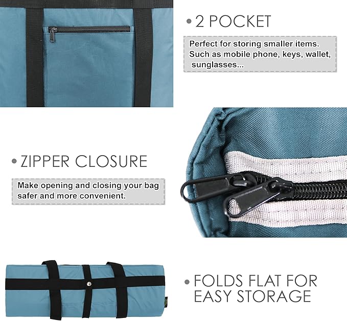 BeeGreen Insulated Cooler Bag Leakproof Freezer Shopping Tote for Groceries Thermal Food Delivery Bag