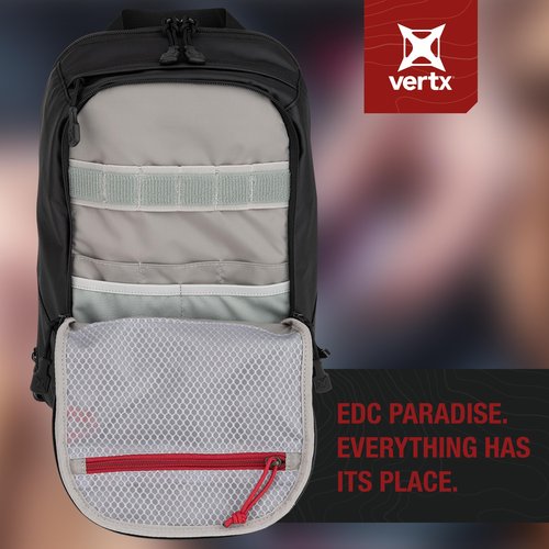 Vertx Urban Ghost Sling CCW 10L Tactical Bag for Travel, Work, Outdoor, Concealed Carry, EDC Gear, It’s Black - One Size