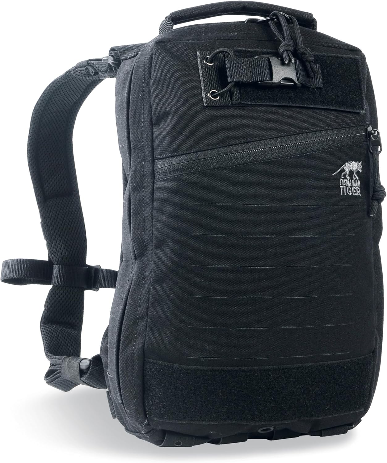 Tasmanian Tiger Assault Medical Backpack MKII S – Lightweight MOLLE First Aid Organizer, Black