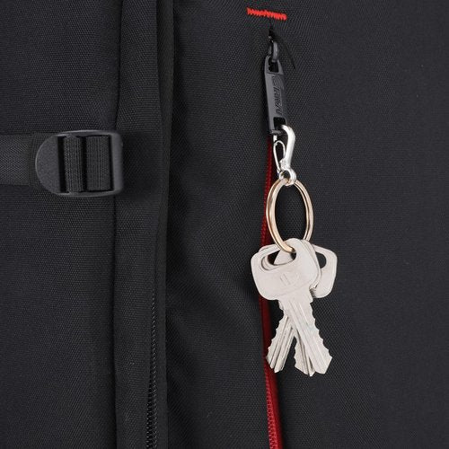 Molain 12 Pcs Small Mini Carabiner Clip Tiny Spring Snap Hook Keychains Micro Carabiners for Alloy Key Rings Outdoor Hiking Fishing Camping Backpack Accessories(Silver)