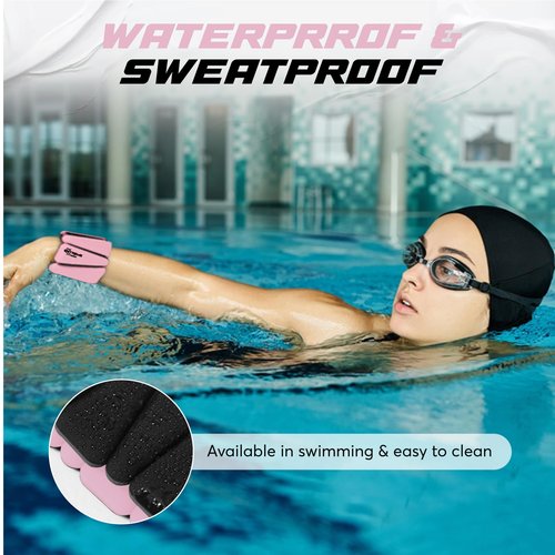 Wrist Ankle Weights Adjustable Training Intensity for Strength Training Walking Running Yoga Pilates Jogging for Women Men Set of 2