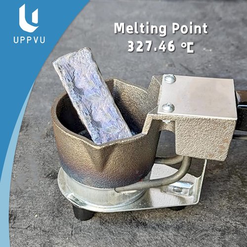 Pure Lead Ingots with 99.9% Purity, used to Lead Bullets Casting, Fishing Sinkers, Fishing weights (4 Pounds)