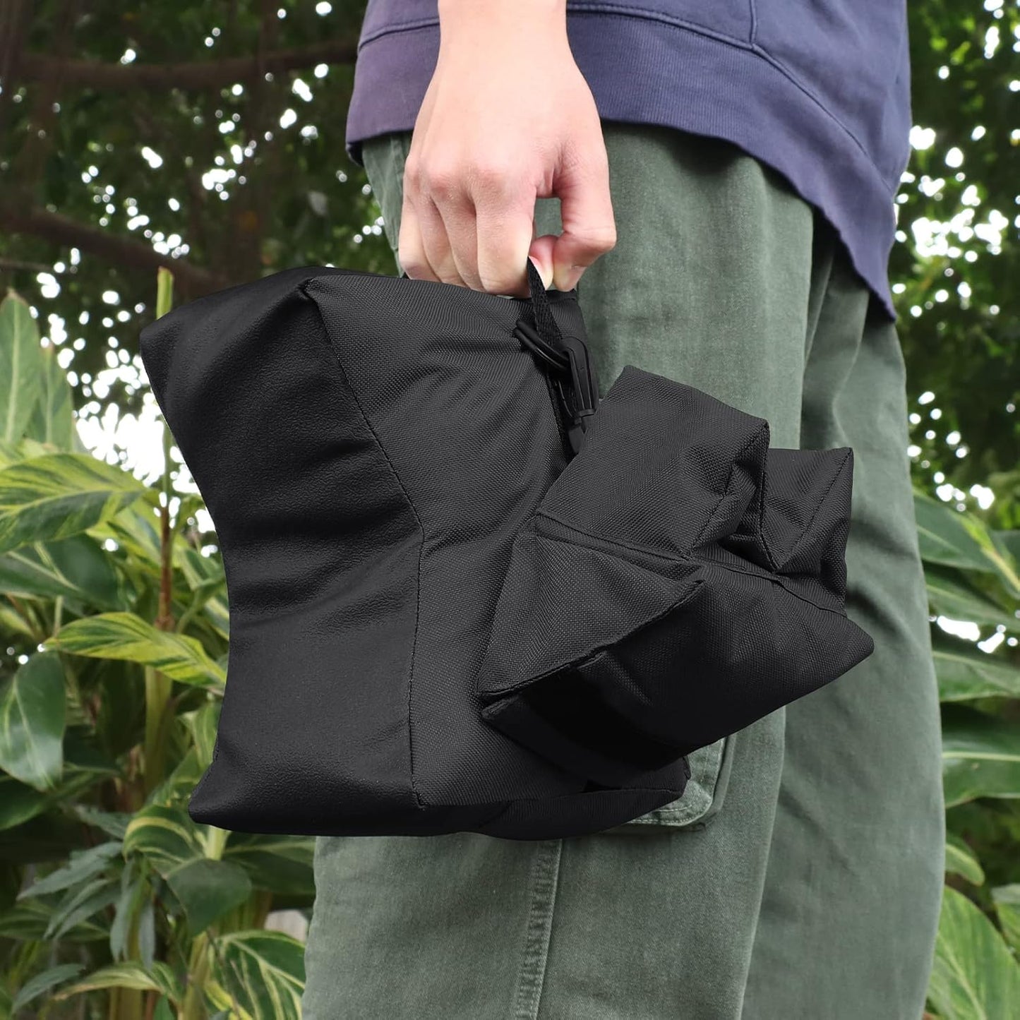 Twod Outdoor Shooting Rest Bags - Target Sports Bench Rest with Front & Rear Support SandBag Stand Holders for Gun Rifle Shooting Hunting Photography - Unfilled