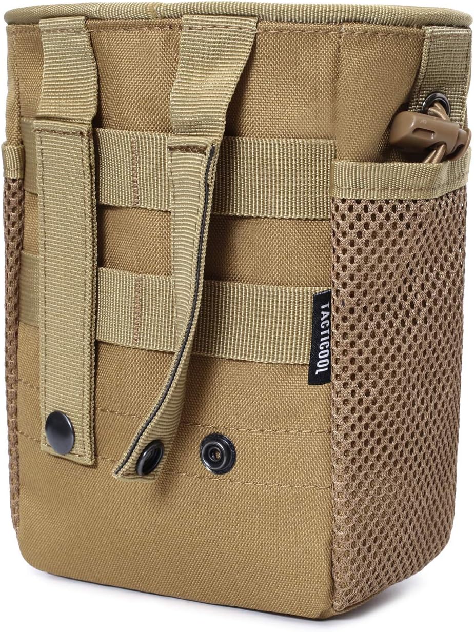 Tactical Molle Dump Pouch Drawstring Magazine Dump Bag Military Utility Belt Ammo Pouch
