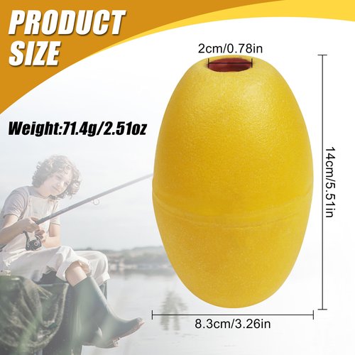 JOGFFDE Rope Floats Marine Buoys Floats Deep Water Fishing Marker Buoys Bulk Crab Trap Buoy Floats Marine Anchor Rope Float for Boats Swimming Kayak Crabbing Trail Dock Pool(TF17-4PCS)