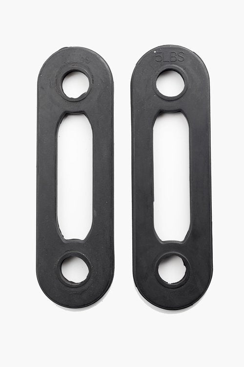 Replacement Band Set for Body by Jake Machines 4 Pairs (2) 25lb Bands + (2) 10lb Bands + (2) 5lb Bands + (2) 2.5 Bands