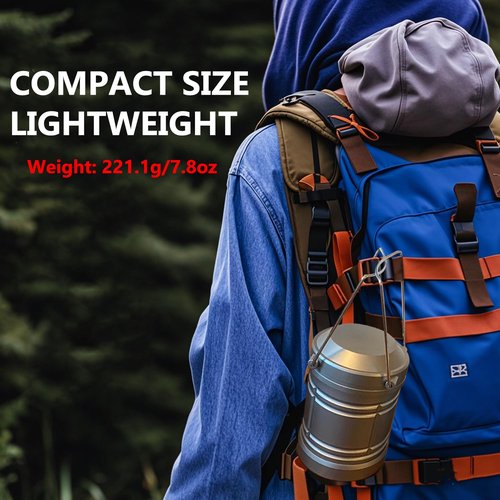 ZYUNMALL 4 Pack Camping Lanterns, Battery Powered LED Lantern for Hurricanes, Power Outages, and Outdoor Use