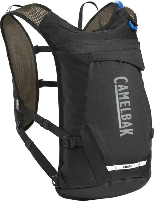 CamelBak Chase Adventure 8 Hydration Vest- For Gravel, Mountain, Bikepacking and Endurace Cycling- 2L Reservoir, Black/Earth