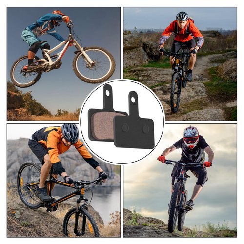Gulfmew 4 Pairs Bike Disc Brake Pads Compatible with Sram Brake Pads, Compatible with Nutt Hydraulic