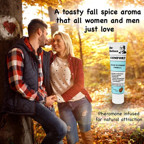 Dr. Balzax Comfort Anti-Chafing Cream, Odor Control, Aluminum-Free, Talc-Free, Sweat Defense. Prevents Skin Chafing & Irritation. Trusted Protection. Quick Drying Formula for Private Parts Hygiene