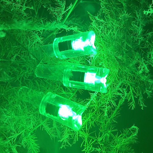 KEAUP 6/3 Pack Lighted Nocks for Crossbow Bolts with .285”/.297”/.300”/.305” Bushings High-Visibility Crossbow Lighted Nocks, On/Off Switch Included