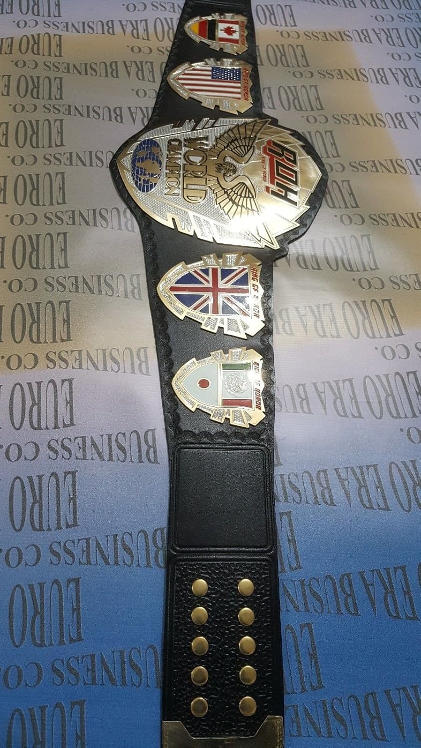 New ROH Championship Belt, Adult Size & Metal Plates