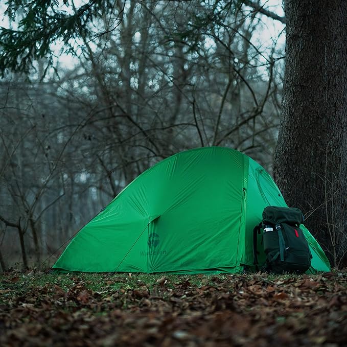 Appalachian Lightweight Backpacking Tent - Easy Setup, 2 Person 3 Season Ultralight Tent with Footprint Waterproof, Windproof, Double Layer Outdoor Tent for Camping Hunting Hiking.