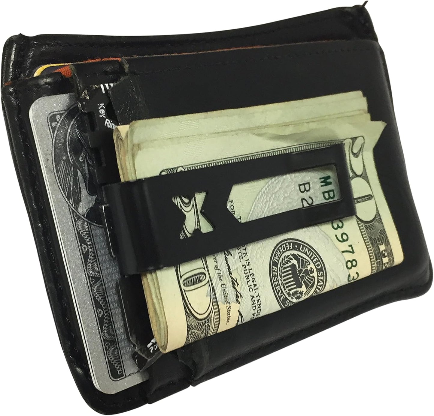 W4W, Multi purpose survival Pocket tool - Stocking Stuffers for Men Great Christmas gifts - Credit Card Wallet Size Ninja Multitool - 43 in 1 (Black)