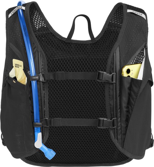 CamelBak Chase Race 4 Hydration Vest- For Gravel, Mountain, Bikepacking and Endurace Cycling- 1.5L Reservoir, Black
