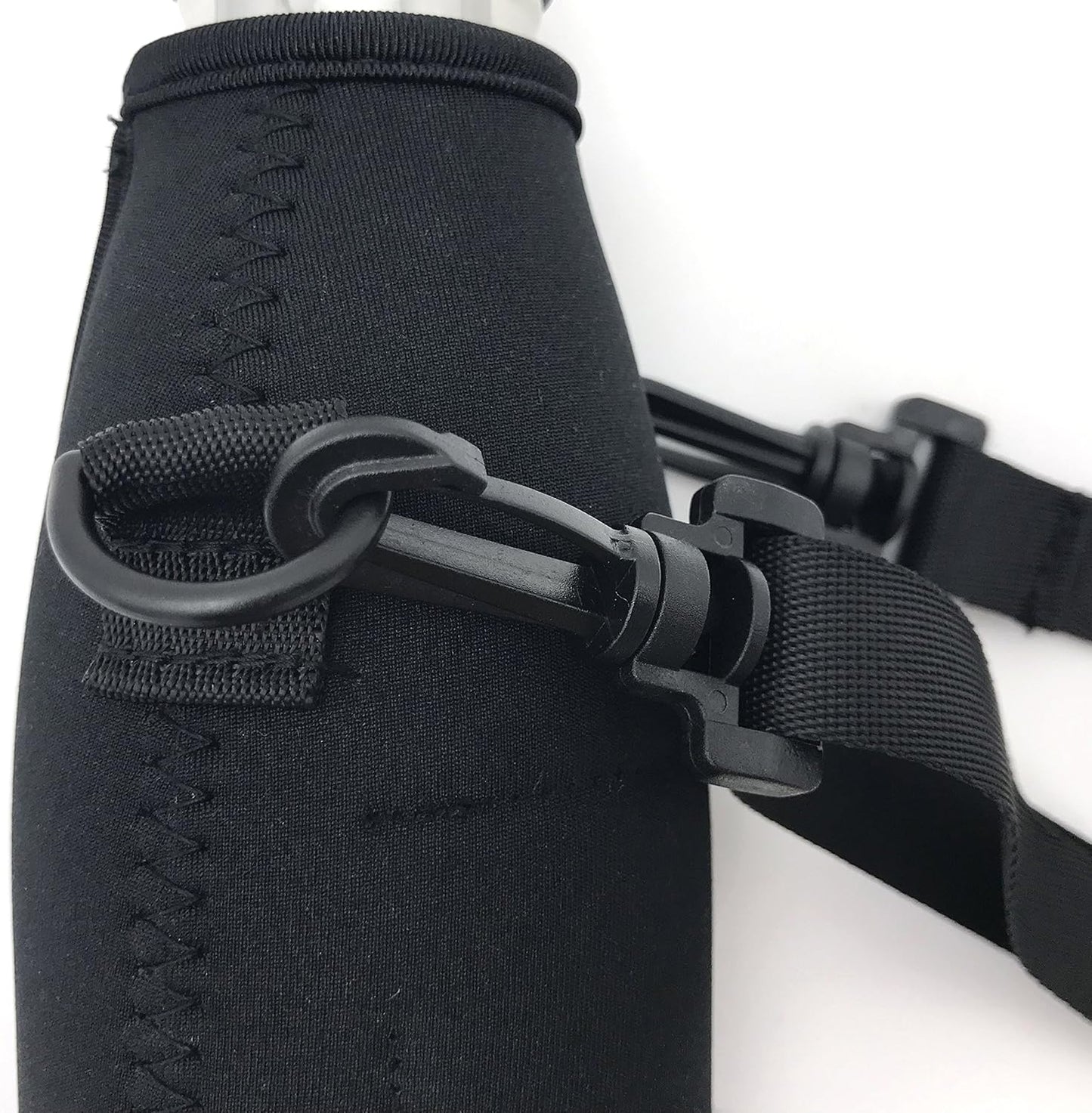 Wanty Neoprene 17 Oz Insulated Water Drink Bottle Cooler Carrier Cover Sleeve Tote Bag Pouch Holder Strap for Climbing Cycling and Running Outdoor Activities
