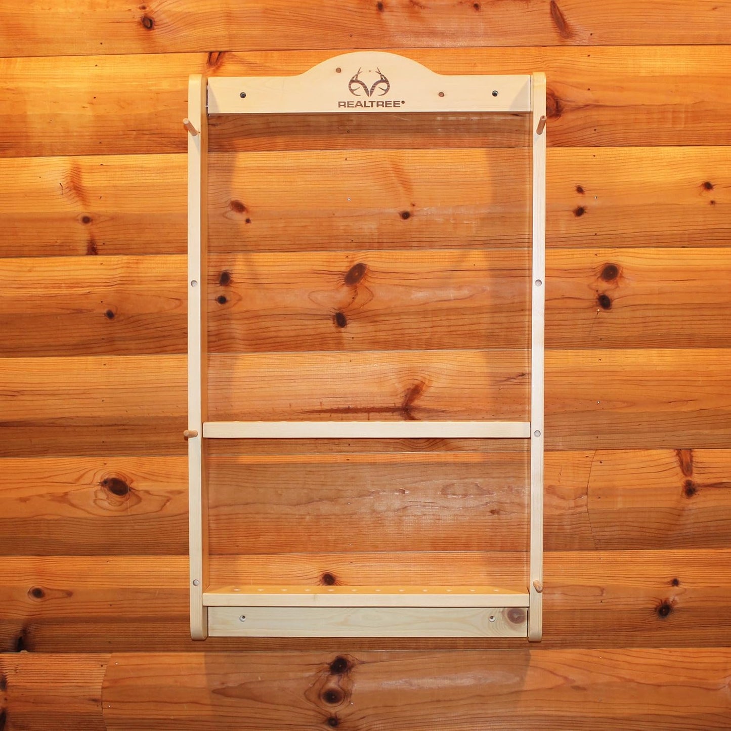 Rush Creek Creations | Wall Mounted Bow and Arrow Display Rack for Hunting & Archery Accessories | Real Tree 2-Bow Holder & 12-Arrow Storage | Handcrafted Small Bows & Big Bow Hanger w/ Arrow Holders