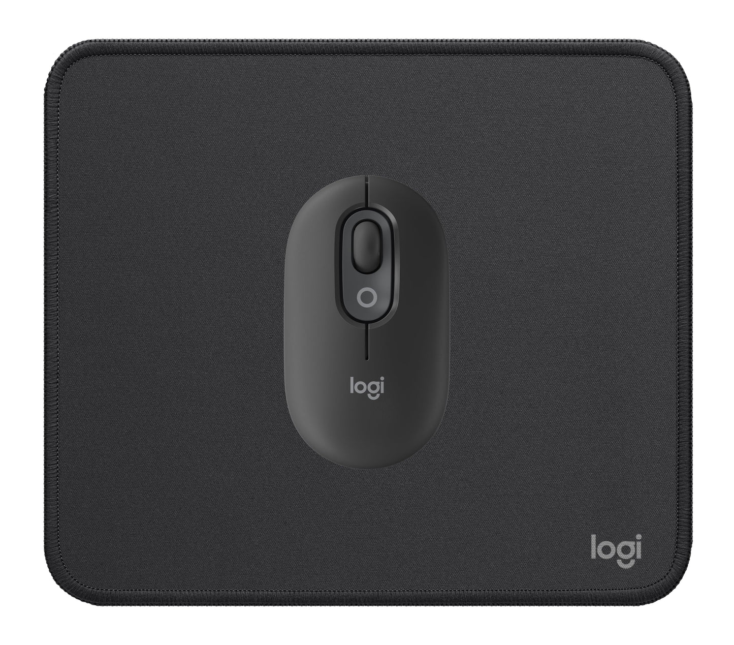 Logitech POP Mouse, Wireless Mouse with Customizable Emojis, SilentTouch Technology, Precision/Speed Scroll, Compact Design, Bluetooth, Multi-Device, OS Compatible - Heartbreaker Rose