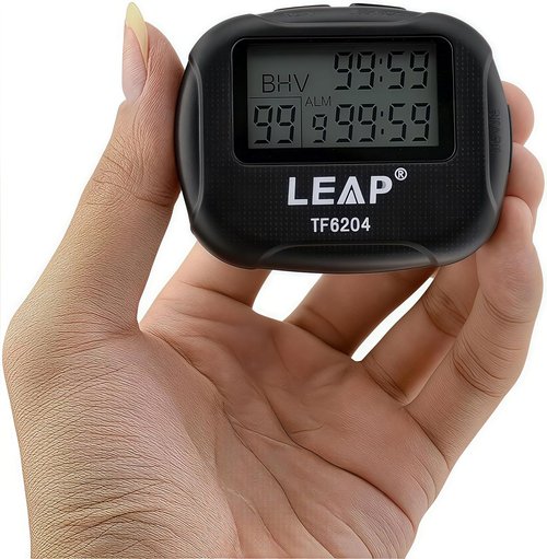LCD Digital Large Display Alarm Interval Timer TF6204 Trainning Running Yoga Weight Lifting Running Stopwatch Sports Timer