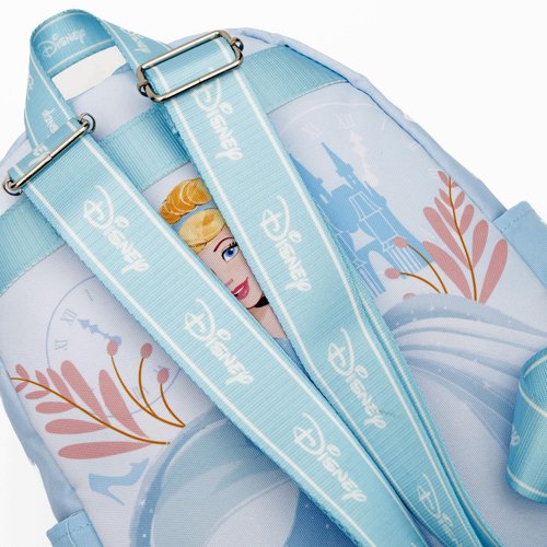 Wondapop - Cinderella 13"" Nylon Deluxe Daypack, Blue, A25232