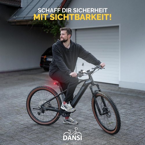 DANSI Bike lights for night riding, super bright with flashing functions. Easy to Install Bike Light Set, bike accessories for Men Women Kids Road Mountain Cycling bicycle accessories bicycle light