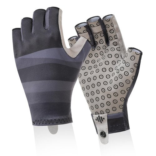 BRILISLE UPF 50+ Sun Gloves Uv Protection,Fingerless Men Women Gloves for Fishing Glfing Kayaking Hiking Sailing Driving