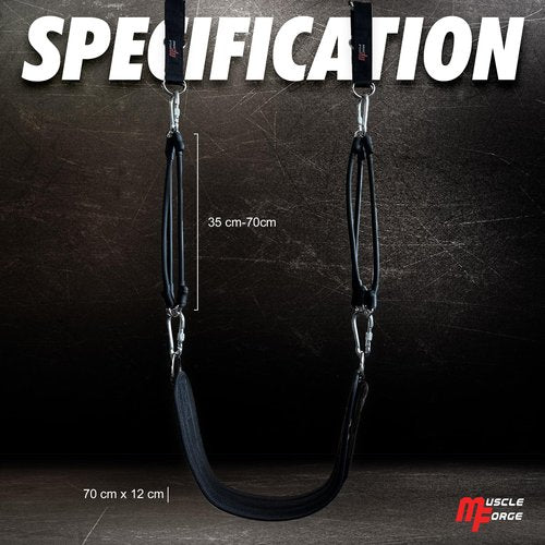 MuscleForge Pull Up Assistance Bands, Heavy Duty Assisted Pull Up Bands for Men & Women, Adjustable Resistance Aid for Chin-Ups, Strength Training, and Home Gym