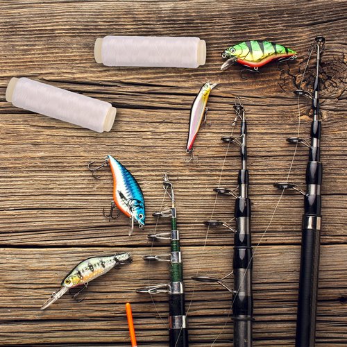 4pcs Nylon Fishing Thread - Invisible 0.02cm/0.008in Width, 200m/656.17ft Length Fishing Wire