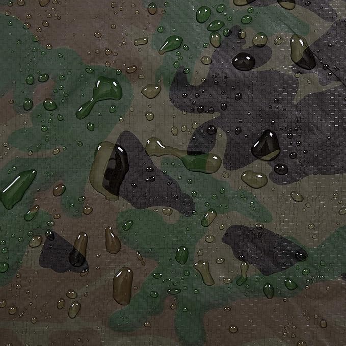 Stansport Camo Medium-Duty Rip-Stop Tarp