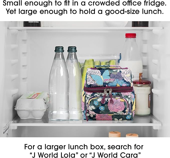 J World Corey Kids Lunch Bag. Insulated Lunch-Box for Boys Girls, Totem