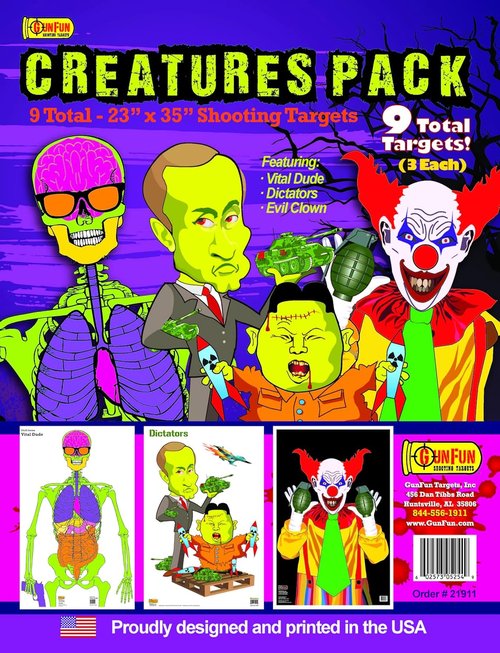 Creature Series - 9 Pack - 23" x 35"