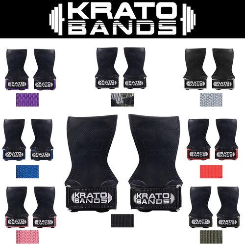Krato Kevlar Lined Versatile Lifting Straps | Grips Bands