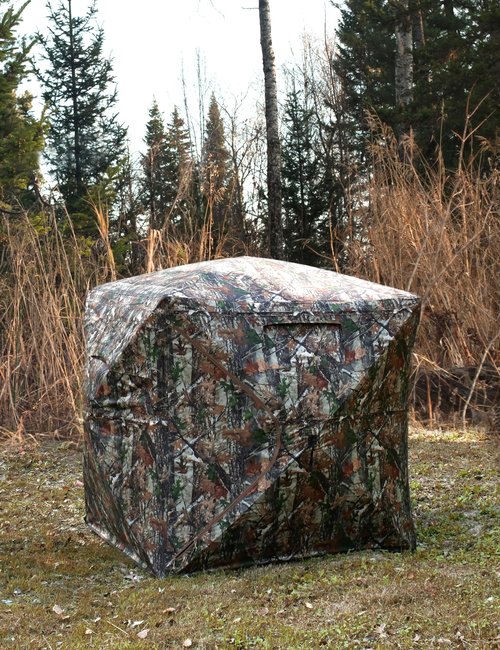 RODANNY Hunting Blind, 270 Degree See-Through Ground Blind 2-3 Person, Pop-Up & Portable Durable Hunting Blind with Carry Bag, for Deer & Turkey Hunting